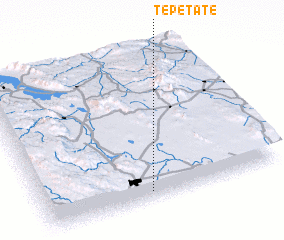 3d view of Tepetate