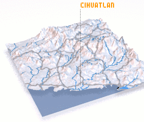 3d view of Cihuatlán