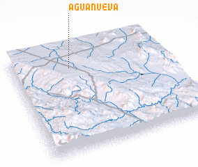 3d view of Agua Nueva