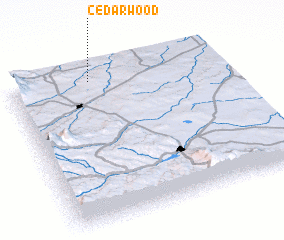 3d view of Cedarwood