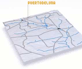 3d view of Puerto De Luna