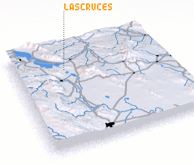 3d view of Las Cruces