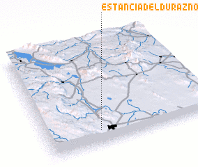 3d view of Estancia del Durazno