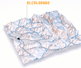 3d view of El Colorado