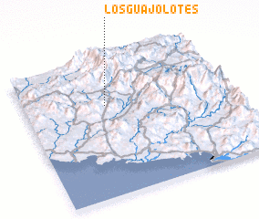 3d view of Los Guajolotes