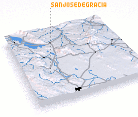 3d view of San José de Gracia