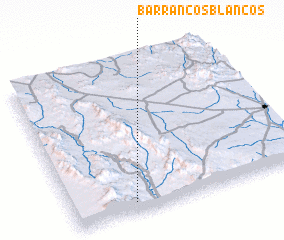 3d view of Barrancos Blancos