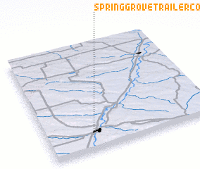 3d view of Spring Grove Trailer Court