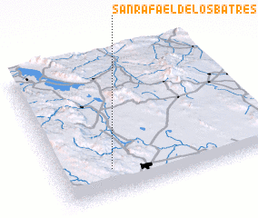 3d view of San Rafael de Los Batres