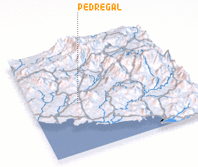 3d view of Pedregal