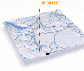 3d view of Los Batres