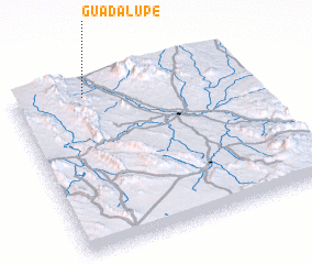 3d view of Guadalupe