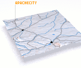 3d view of Apache City