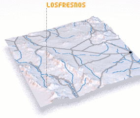 3d view of Los Fresnos