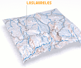 3d view of Los Laureles