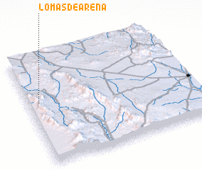 3d view of Lomas de Arena