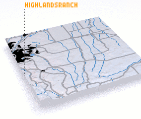 3d view of Highlands Ranch