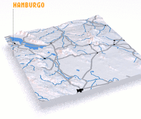 3d view of Hamburgo