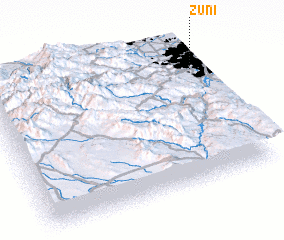 3d view of Zuni