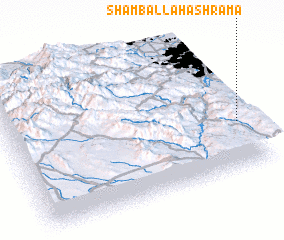 3d view of Shamballah-Ashrama
