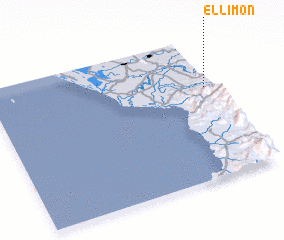 3d view of El Limón