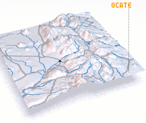 3d view of Ocate