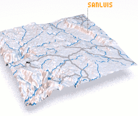 3d view of San Luis