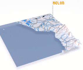 3d view of Melón