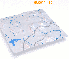 3d view of El Coyamito