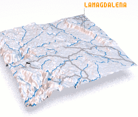 3d view of La Magdalena