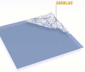 3d view of San Blas