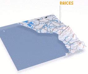 3d view of Raíces