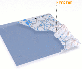 3d view of Mecatán