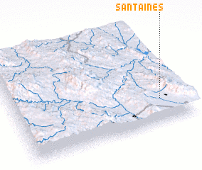 3d view of Santa Inés