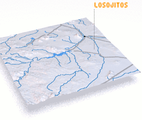 3d view of Los Ojitos