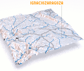 3d view of Ignacio Zaragoza