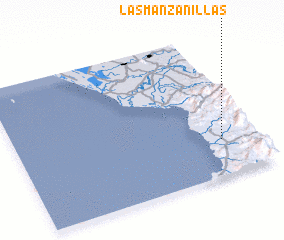 3d view of Las Manzanillas