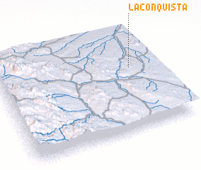 3d view of La Conquista