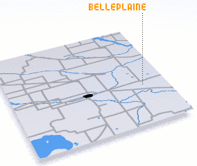 3d view of Belle Plaine