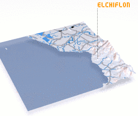 3d view of El Chiflón