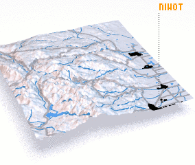 3d view of Niwot