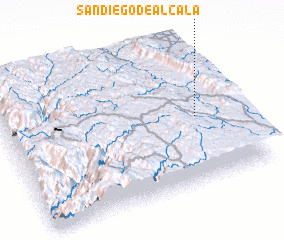 3d view of San Diego de Alcalá