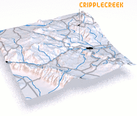 3d view of Cripple Creek