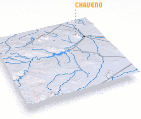 3d view of Chaveño