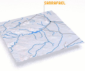 3d view of San Rafael