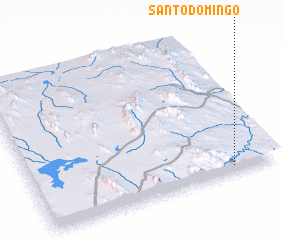 3d view of Santo Domingo