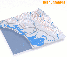 3d view of Mesalas Arpas