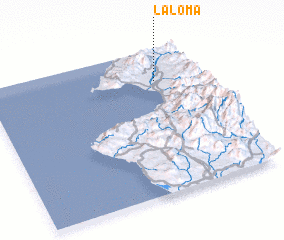 3d view of La Loma