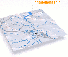 3d view of Manga de Rentería