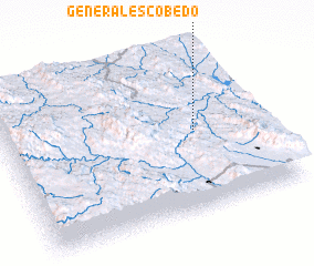 3d view of General Escobedo